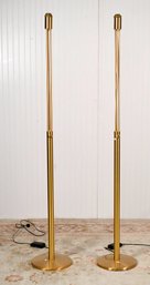 20th C. Design Brass Floor Lamps (CTF20)
