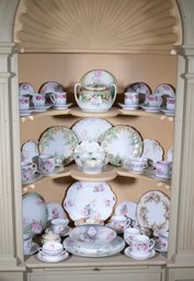 Antique Hand Painted China, 40pcs (CTF30)