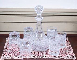 Pepi Herrmann Decanter With Six Tumblers (CTF20)