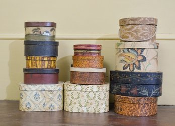 Small Antique And Vintage Boxes, 13pcs (CTF10)