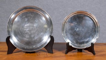 Two Sterling Trays, Randahl And Gorham (CTF10)
