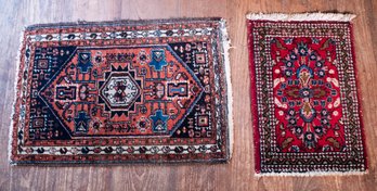 Two Vintage Oriental Mats (CTF10)