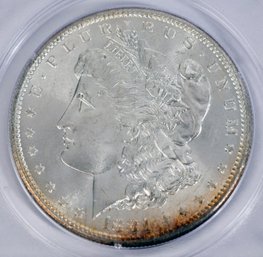 1881-S Morgan Silver Dollar, PCGS MS65 (CTF10)