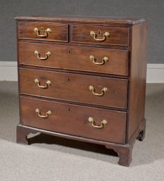19th C. Chippendale Mahogany Chest (CTF20)