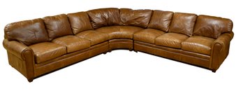 Bradington-Young Leather Sectional Sofa (CTF80)