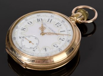 Vintage Gold Filled Elgin Pocket Watch (CTF10)