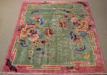 Fine Vintage Chinese Room Size Rug (CTF20)