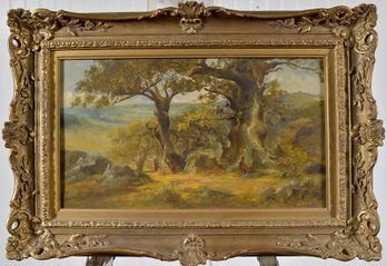 John Milne Donald 19th C. Oil On Canvas, Landscape (CTF10)