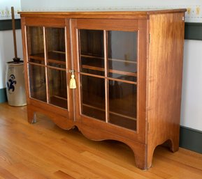 19th C. Butternut Low Cupboard (CTF30)