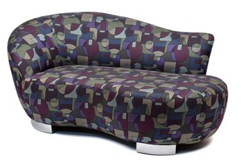 Vladimir Kagan Design, Chrome Petite Cloud Chaise Lounge Sofa (CTF20)