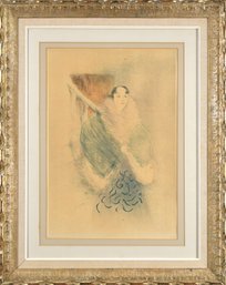 Henri De Toulouse-Lautrec Lithograph, Elsa The Viennese (CTF10)