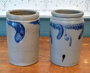 19th C. PA Stoneware Jars (CTF20)