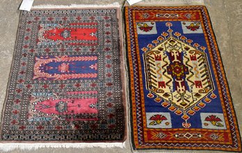 Two Vintage Oriental Mats (CTF10)
