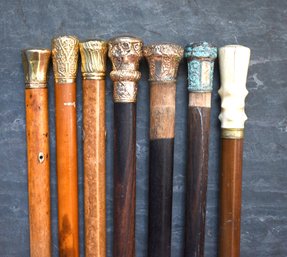 Seven Antique Walking Sticks (CTF10)