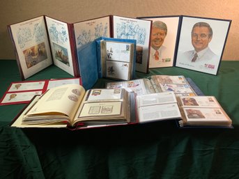Four Binders, Three Folders, And Ten Loose Envelopes Of First Day Covers, 5 Of 7 (CTF10)
