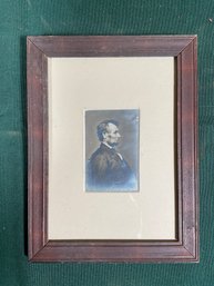Antique Photo Of Abraham Lincoln (CTF10)
