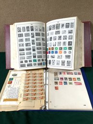Two Vintage World Stamp Albums (CTF10)
