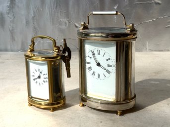 Two Vintage French Carriage Clocks (CTF20)