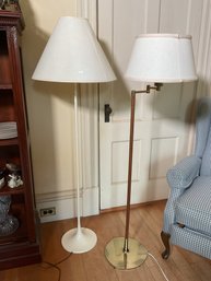 Knoll Style & Walnut Floor Lamps (CTF20)