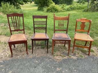 Four Antique Side Chairs (CTF20)