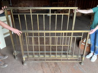 Quality Antique Brass Bed, No Rails (CTF30)