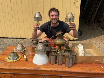 Antique And Vintage Lamp Parts (CTF10)