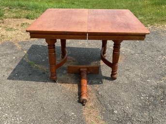 Antique Oak Dining Table (CTF30)