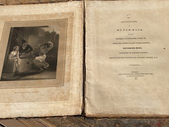 1814 Book, The Adventure Of Hunchback (CTF10)