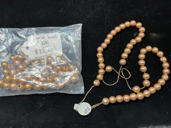 14K & 10K Gold Beads (CTF10)