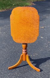 Antique Tiger And Birdseye Maple Candlestand (CTF20)