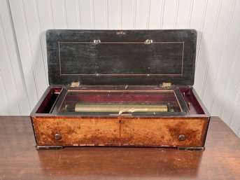 Antique European Cylinder Music Box (CTF20)