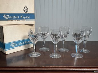 12 Waterford Kildare Crystal Wine Glasses (CTF10)