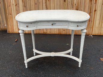 Antique Kidney Shaped Dressing Table (CTF20)