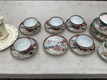 Vintage Japanese Porcelain Tea Set And More (CTF10)