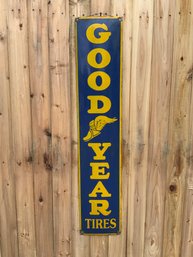 Vintage Goodyear Tires Advertising Sign (CTF20)