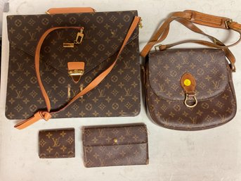 Lot Update - Four Louis Vuitton Monogrammed Pieces (CTF10)