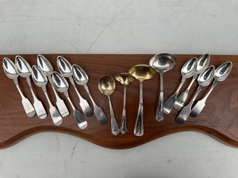 Sterling And Coin Silver Flatware (CTF10)