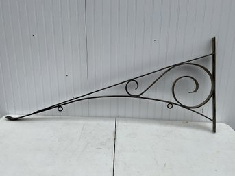 Vintage Wrought Iron Sign Holder (CTF10)