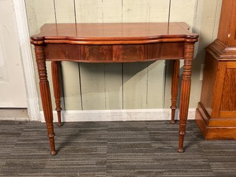 Early 19th C. Federal Mahogany Card Table (CTF10)