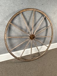 Large Antique Wagon Wheel (CT20)