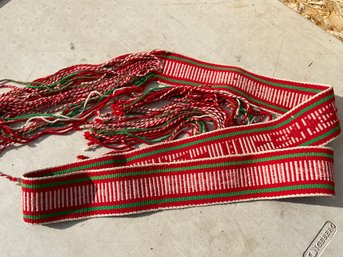 Vintage Native American Woven Sash (CTF10)