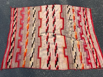Antique Native American Blanket (CTF10)