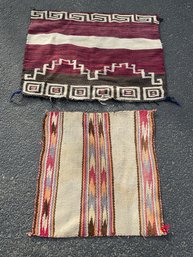 Two Native American Saddle Blankets (CTF10)