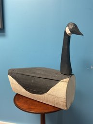 Vintage Wood Goose Decoy (CTF20)