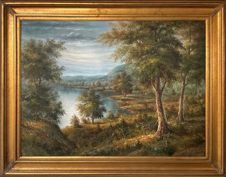 Large Oil On Canvas, Landscape (CTF20)
