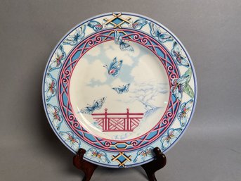 Hermes Porcelain Butterfly Plate (CTF10)