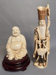 Two Asian Carvings (CTF10)