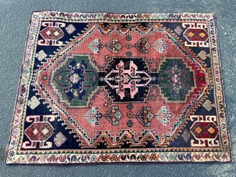 Vintage Oriental Scatter Rug (CTF10)