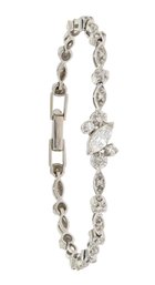 14k Gold Marquise Diamond Line Bracelet (CTF10)