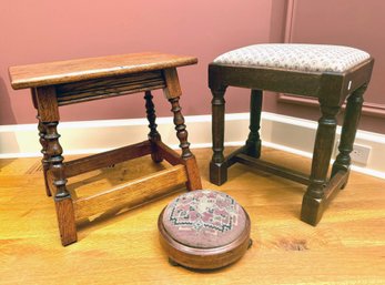 Antique Stools, 3pcs (CTF10)